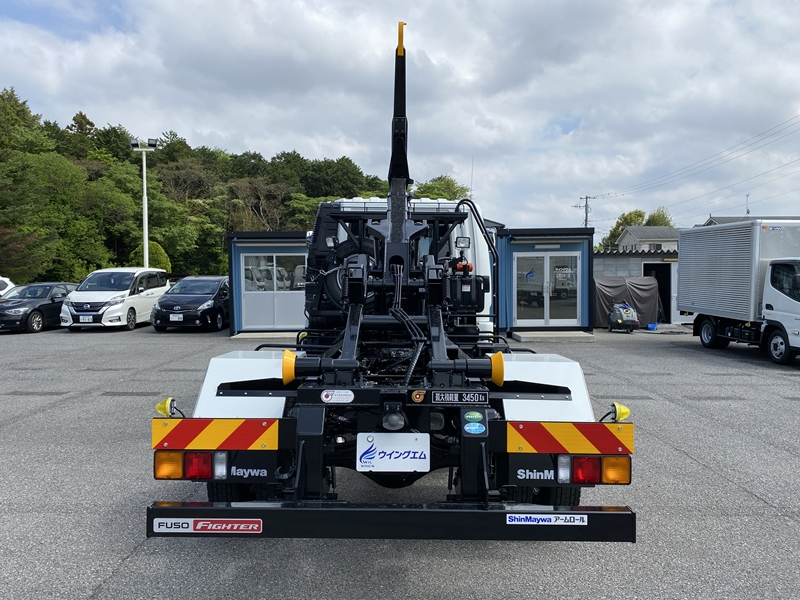 ファイター 新明和工業キャブバックステージ積載3,450kgプロライン装備|中古トラックの販売・買取・査定のアイナビ