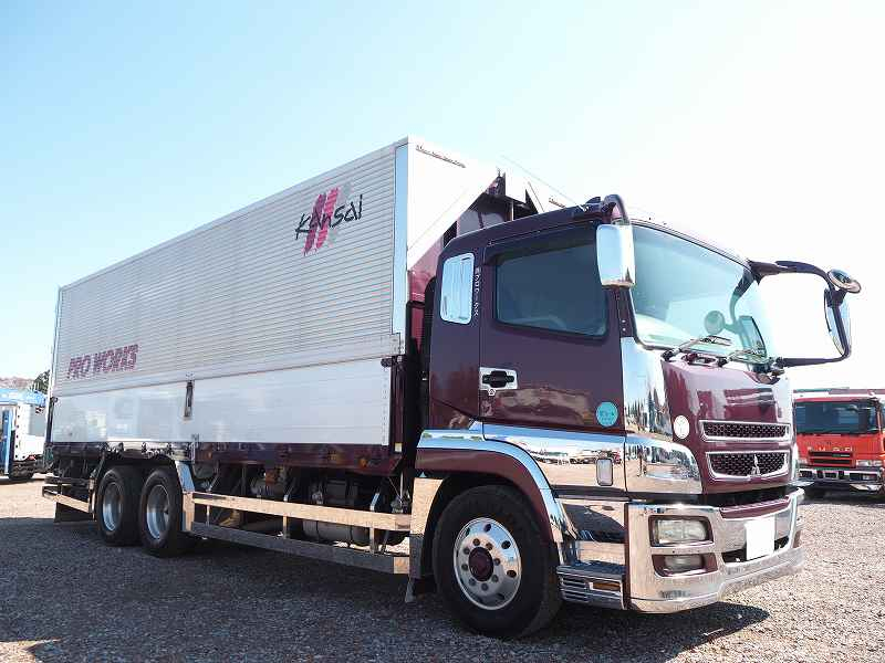 三菱スーパーグレート22tショートベースアルミウイング|中古トラックの販売・買取・査定のアイナビ