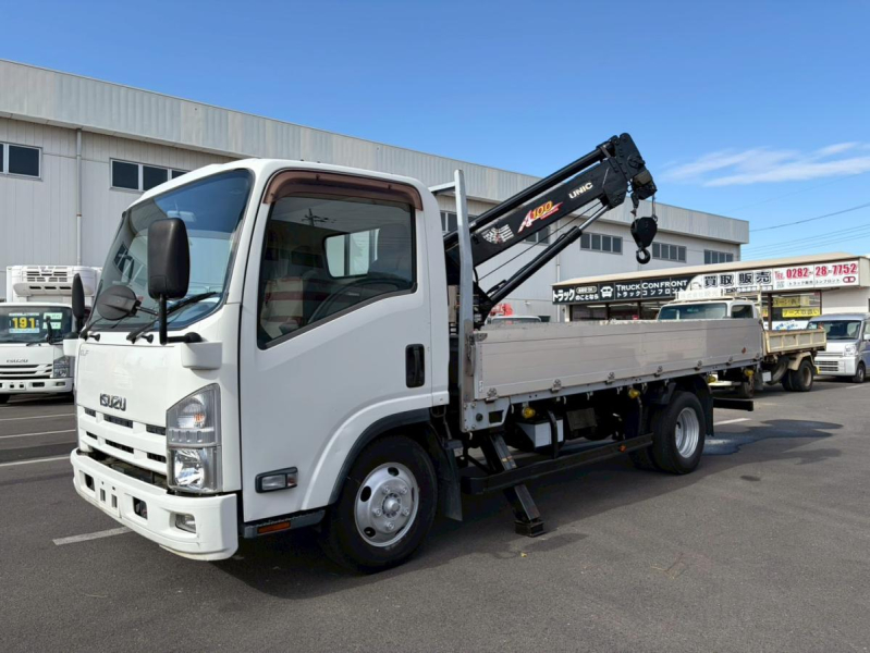 アルミブロック簡易クレーン古河ユニック3トン積載|中古トラックの販売・買取・査定のアイナビ