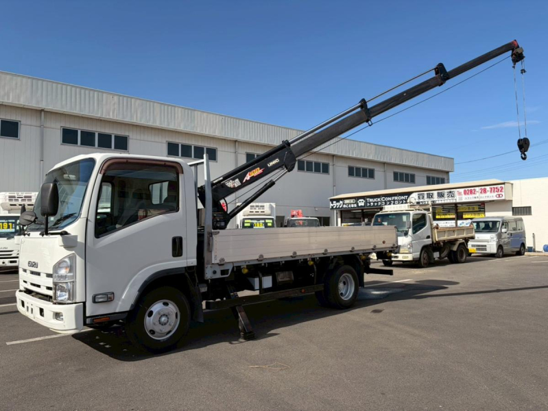 アルミブロック簡易クレーン古河ユニック3トン積載|中古トラックの販売・買取・査定のアイナビ