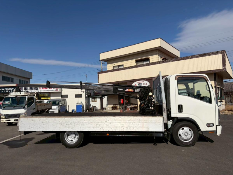 アルミブロック簡易クレーン古河ユニック3トン積載|中古トラックの販売・買取・査定のアイナビ