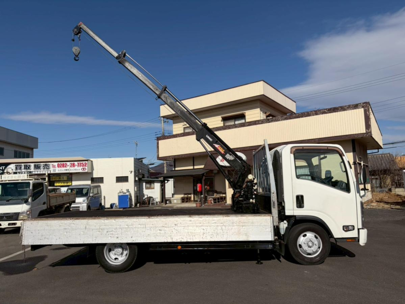 アルミブロック簡易クレーン古河ユニック3トン積載|中古トラックの販売・買取・査定のアイナビ