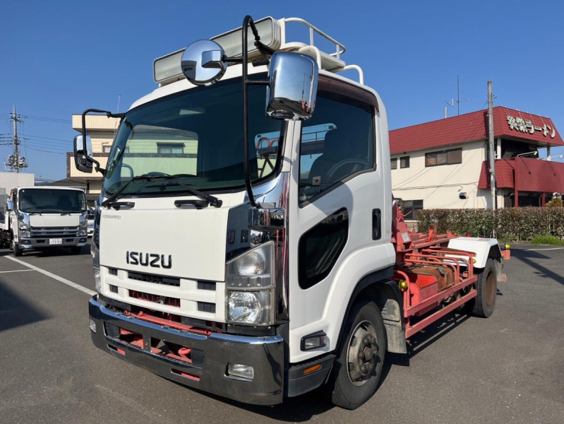 アームロール脱着装置付コンテナ専用車3.6トン積載検付|中古トラックの販売・買取・査定のアイナビ