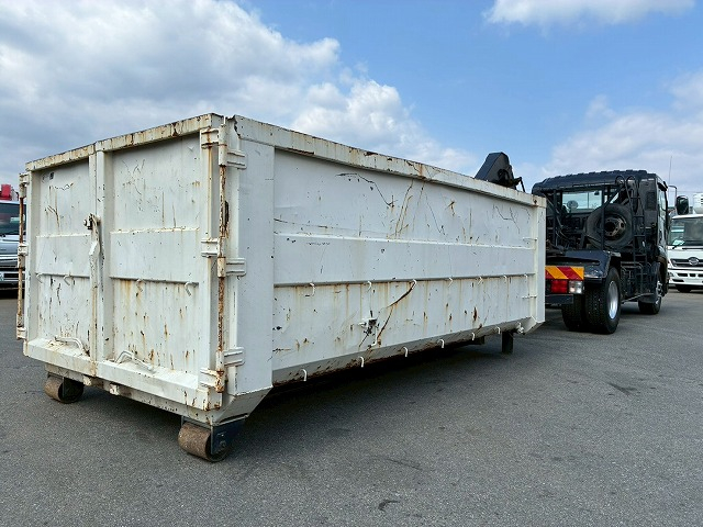 脱着装置付コンテナ専用車アームロール2シリンダー|中古トラックの販売・買取・査定のアイナビ