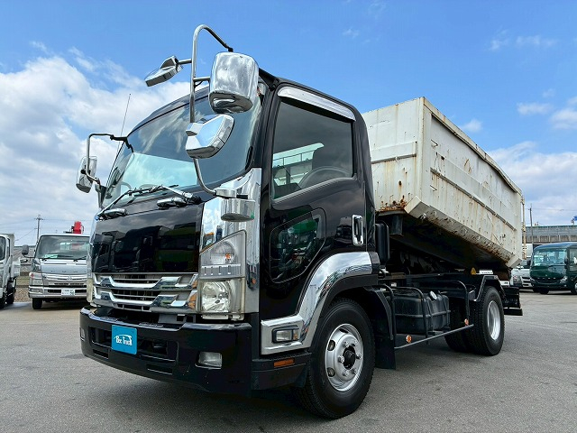 脱着装置付コンテナ専用車アームロール2シリンダー|中古トラックの販売・買取・査定のアイナビ