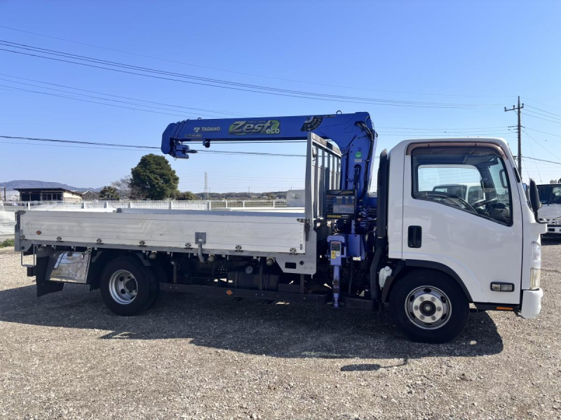 ワイド幅 超ロング 4段クレーンラジコン付き アルミアオリ|中古トラックの販売・買取・査定のアイナビ