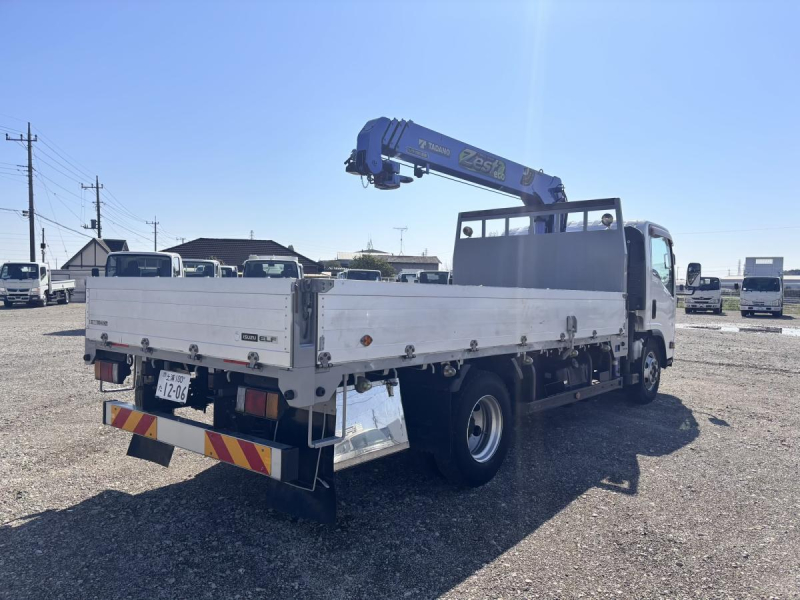 ワイド幅 超ロング 4段クレーンラジコン付き アルミアオリ|中古トラックの販売・買取・査定のアイナビ