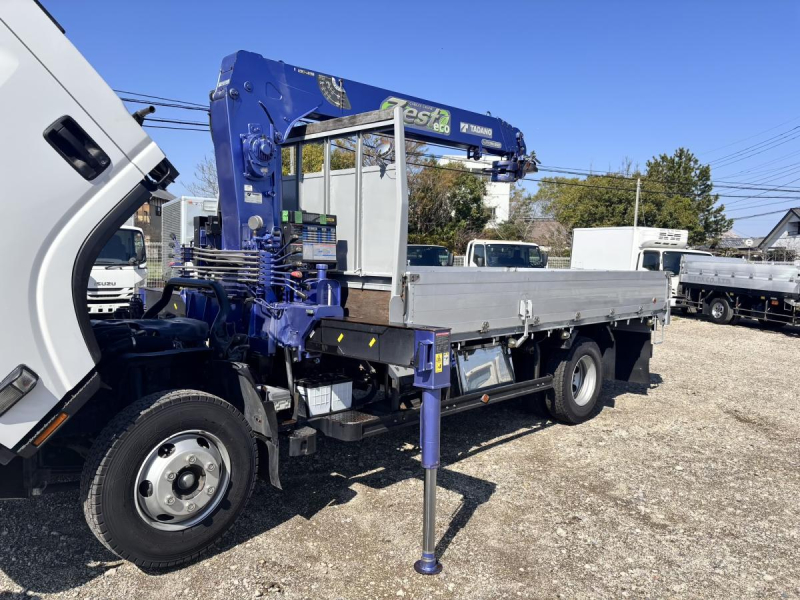 ワイド幅 超ロング 4段クレーンラジコン付き アルミアオリ|中古トラックの販売・買取・査定のアイナビ