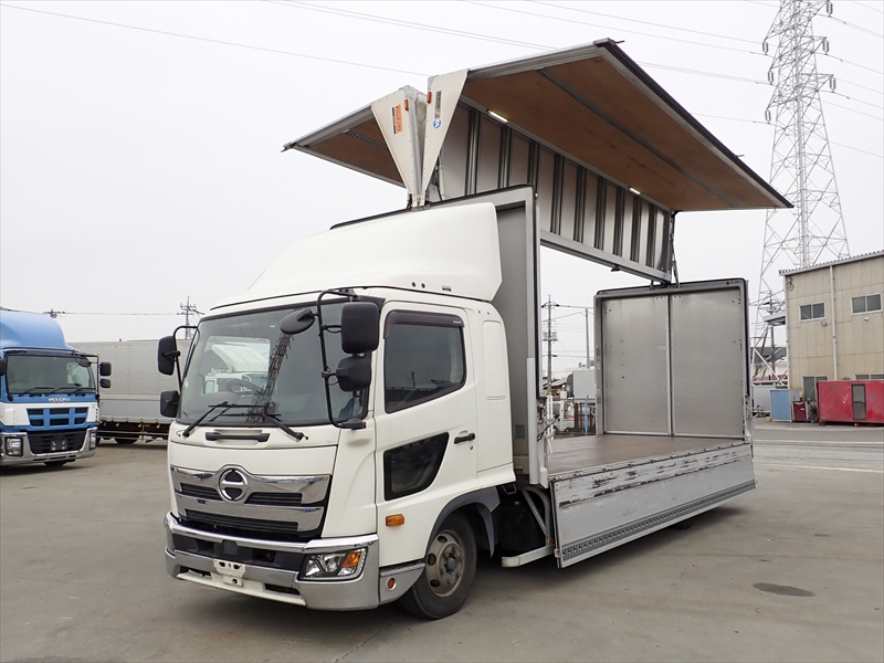 【352438】アルミウィング 格納ゲート付|中古トラックの販売・買取・査定のアイナビ