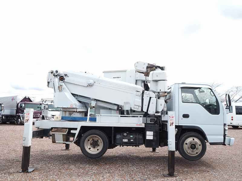 いすゞエルフ高所作業車アイチ高所作業車電工仕様13m|中古トラックの販売・買取・査定のアイナビ