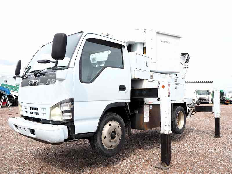 いすゞエルフ高所作業車アイチ高所作業車電工仕様13m|中古トラックの販売・買取・査定のアイナビ
