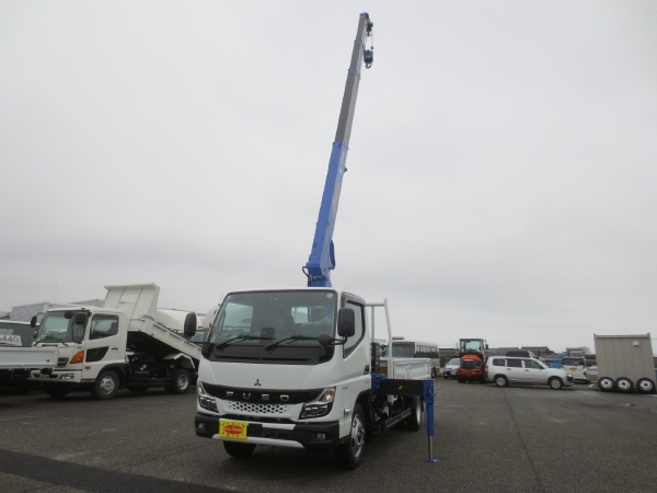 三菱キャンター標準ロング4段ラジコンクレーン付|中古トラックの販売・買取・査定のアイナビ