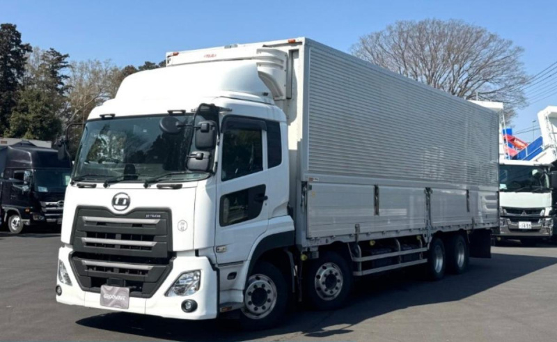 4軸低床エアサス菱重TDJS70A-L2低温門口ステンレス|中古トラックの販売・買取・査定のアイナビ