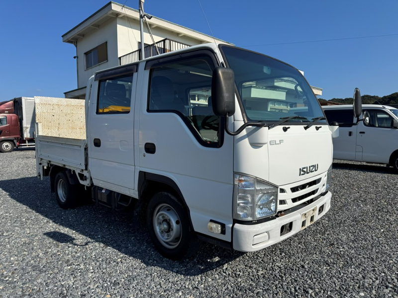 平成30年式☆いすゞエルフ　オートマ　Wキャブ垂直PG|中古トラックの販売・買取・査定のアイナビ
