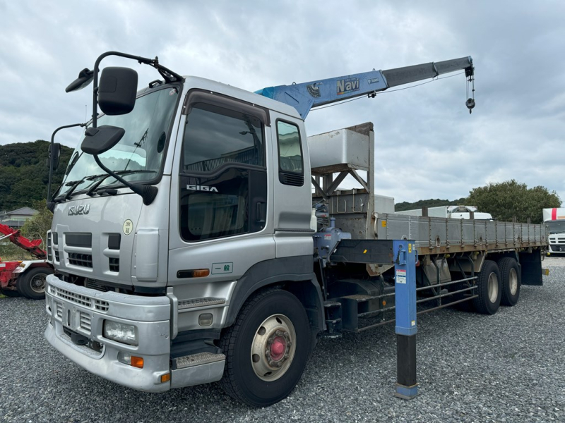 平成19年式☆ギガ2デフタダノZR503 3段ラジコンフックイン|中古トラックの販売・買取・査定のアイナビ