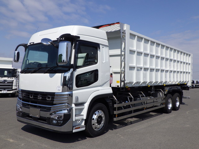 三菱2PG-FV80VZ深ダンプ10t超小平産業39㎥土砂禁|中古トラックの販売・買取・査定のアイナビ