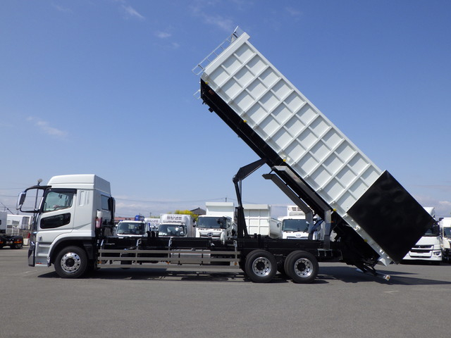 三菱2PG-FV80VZ深ダンプ10t超小平産業39㎥土砂禁|中古トラックの販売・買取・査定のアイナビ