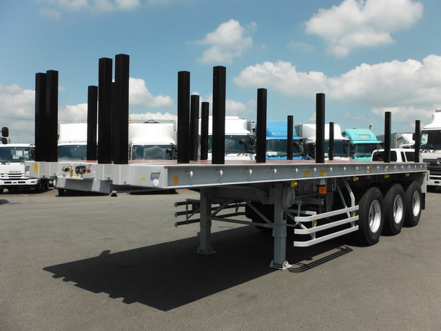 フルハーフDFPFH341A平セミトレーラー3軸スタンションまな板|中古トラックの販売・買取・査定のアイナビ