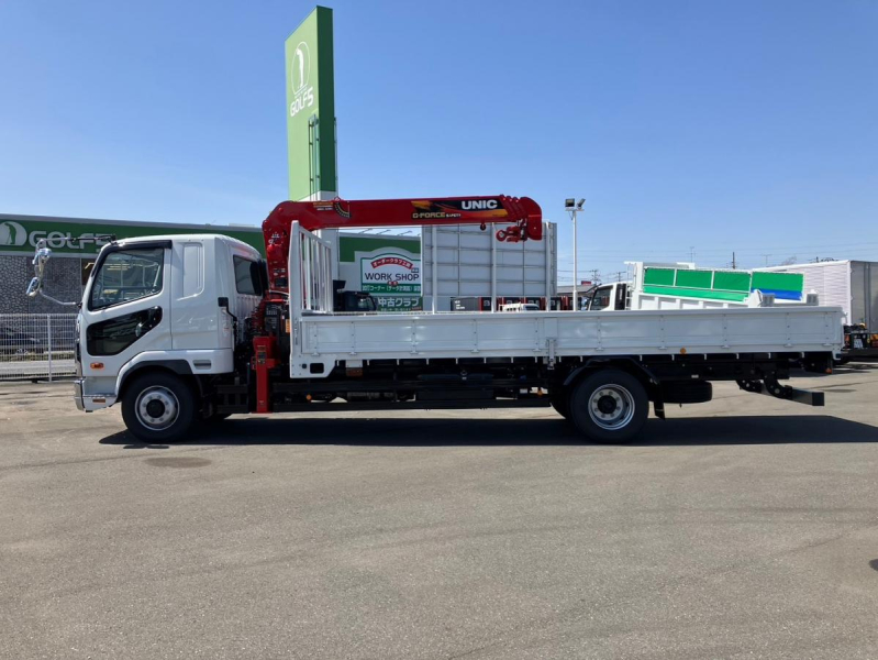 ☆未使用車 増トン クレーン ユニック 標準幅 6.7mカット|中古トラックの販売・買取・査定のアイナビ