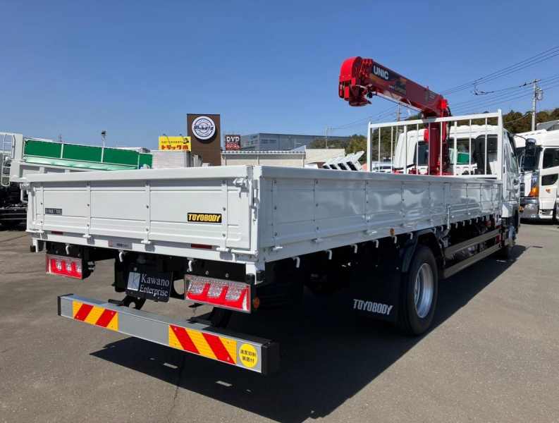 ☆未使用車 増トン クレーン ユニック 標準幅 6.7mカット|中古トラックの販売・買取・査定のアイナビ