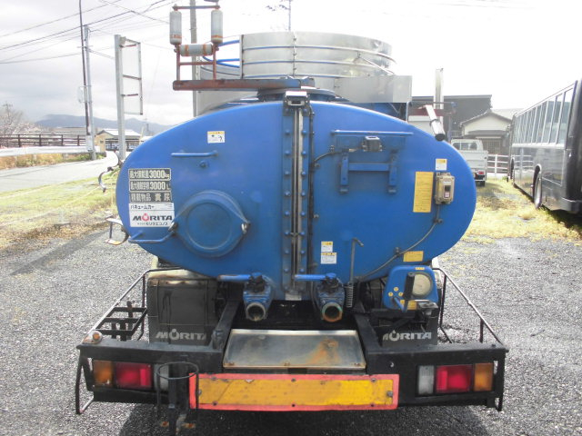 3000Lバキュームカー3T糞尿車モリタエコノス衛生車清掃車|中古トラックの販売・買取・査定のアイナビ