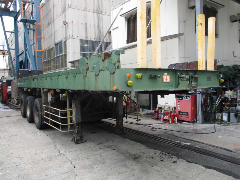 予備検切れシングル引き3軸セミトレーラ|中古トラックの販売・買取・査定のアイナビ