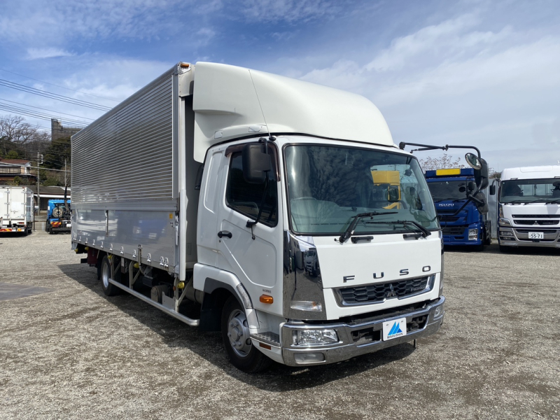 H29年式、ファイター、アルミウイング、ゲート付き、車検付|中古トラックの販売・買取・査定のアイナビ