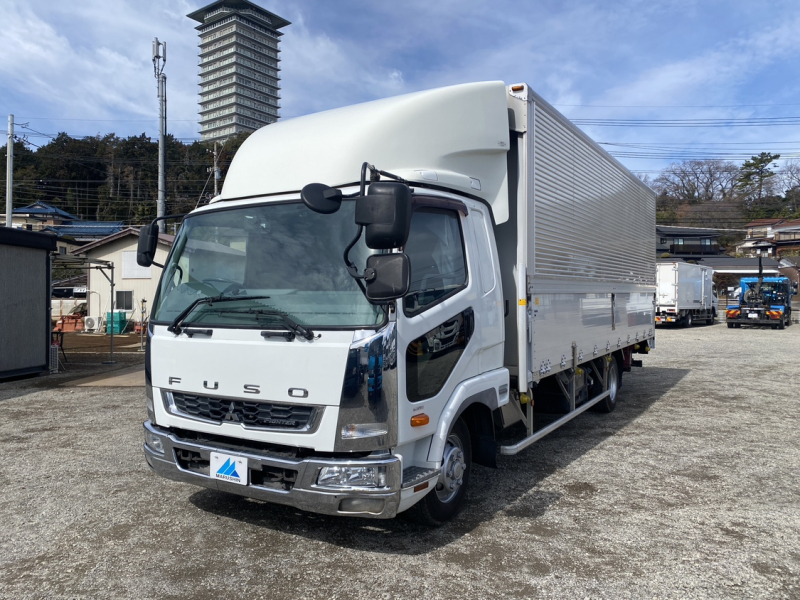 H29年式、ファイター、アルミウイング、ゲート付き、車検付|中古トラックの販売・買取・査定のアイナビ