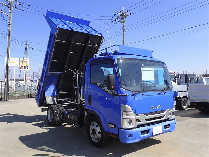 【352583】小型土砂ダンプ　強化三方開|中古トラックの販売・買取・査定のアイナビ