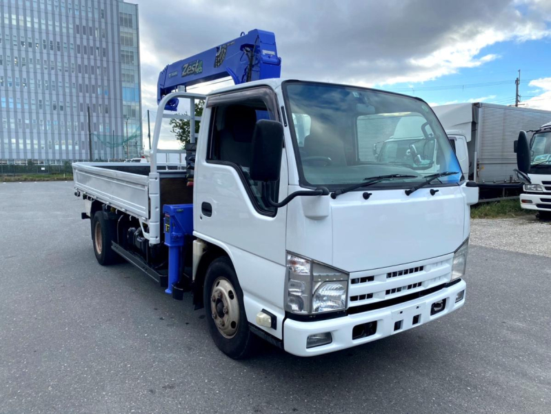 平成26年いすゞエルフ2tタダノクレーンラジコンTKG-NKR85AR|中古トラックの販売・買取・査定のアイナビ