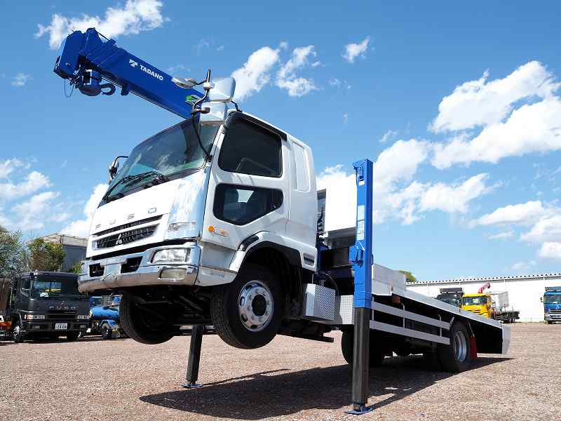 三菱ファイタークレーン増トンワイド5段セルフクレーン|中古トラックの販売・買取・査定のアイナビ