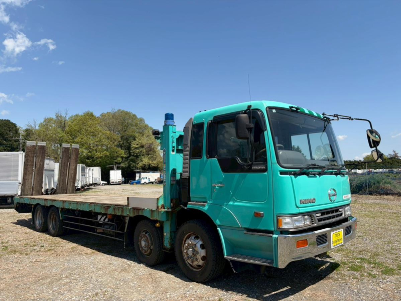 ハイジャッキセルフローダー4軸低床12.1トン積載自動あゆみ板|中古トラックの販売・買取・査定のアイナビ