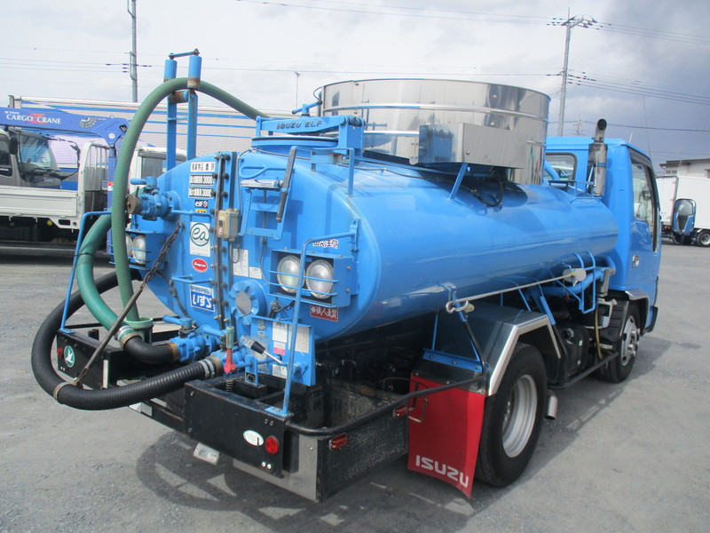 H17エルフ東急製3KLバキュームカー電動ホースリール|中古トラックの販売・買取・査定のアイナビ