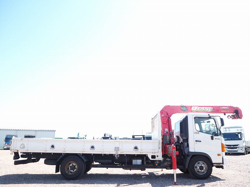 日野レンジャークレーン4段クレーンラジコン平ボディ|中古トラックの販売・買取・査定のアイナビ