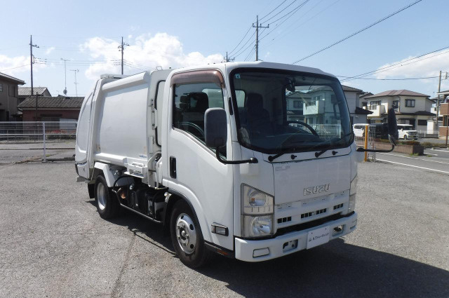 H.23エルフ塵芥車新明和プレスタウンパック連続SBモニター|中古トラックの販売・買取・査定のアイナビ