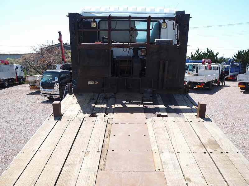 三菱スーパーグレート3軸高床ショートセルフローダー自動歩み|中古トラックの販売・買取・査定のアイナビ