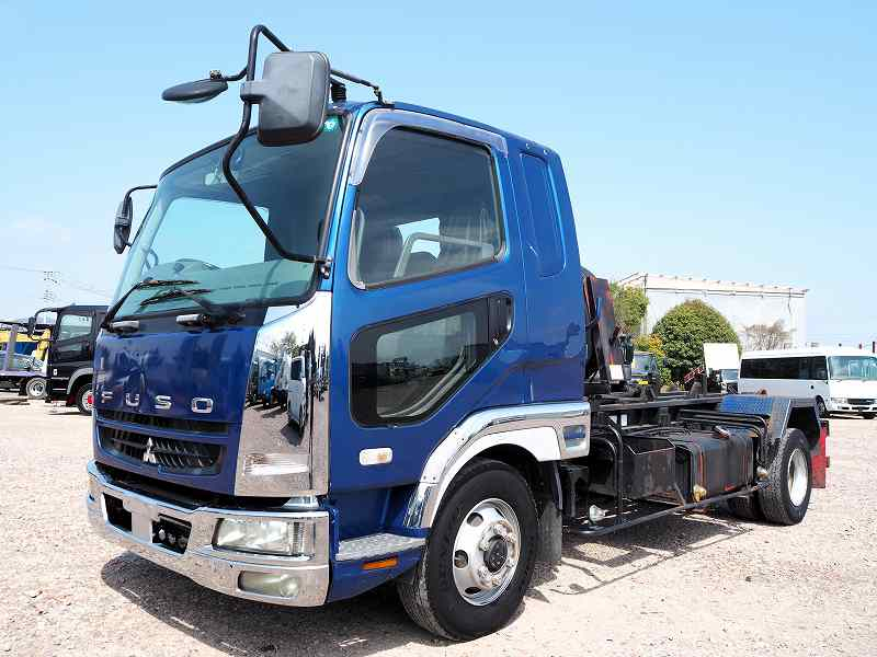 三菱ふそうファイター新明和製アームロールツインホイスト|中古トラックの販売・買取・査定のアイナビ