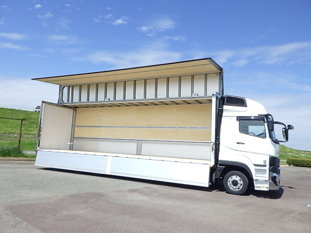 三菱令和8年式4軸低床アルミウィング車検付き|中古トラックの販売・買取・査定のアイナビ