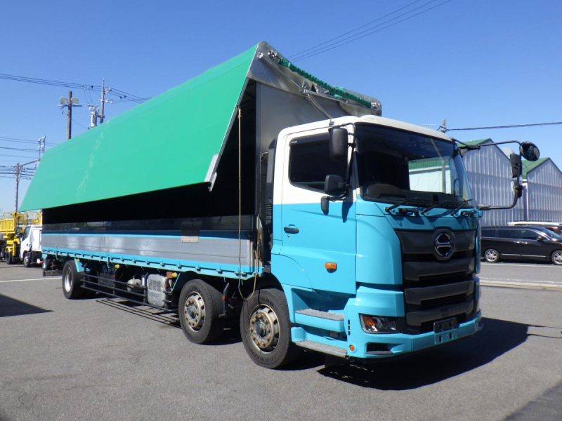 前2軸 ショートキャブ 幌ウイング 内高2,490|中古トラックの販売・買取・査定のアイナビ
