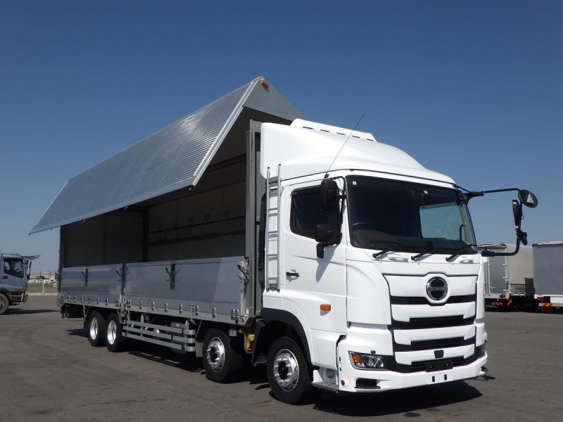 4軸低床 後輪エアサス 内高2,590|中古トラックの販売・買取・査定のアイナビ