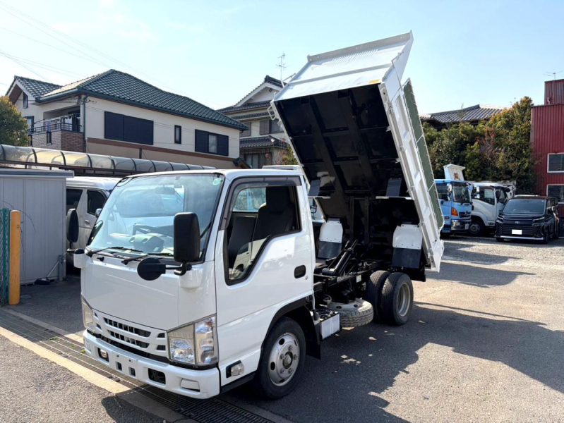 令和1年いすゞエルフ2tダンプ低床コボレーン2RG-NJR88AD|中古トラックの販売・買取・査定のアイナビ