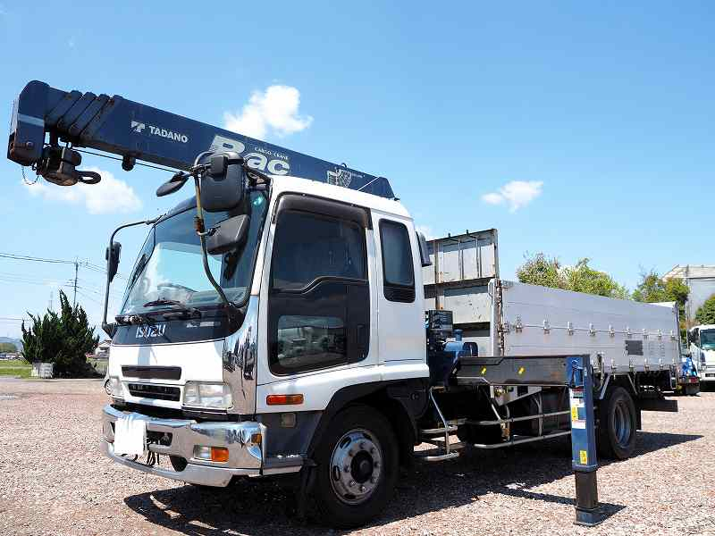 いすゞフォワードクレーン増トン4.6mボディ5段クレーン|中古トラックの販売・買取・査定のアイナビ