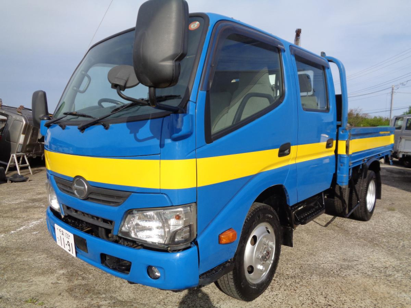 平成28年デュトロWキャブ4WD車検付き全込み金額171千㎞仕上げ済|中古トラックの販売・買取・査定のアイナビ