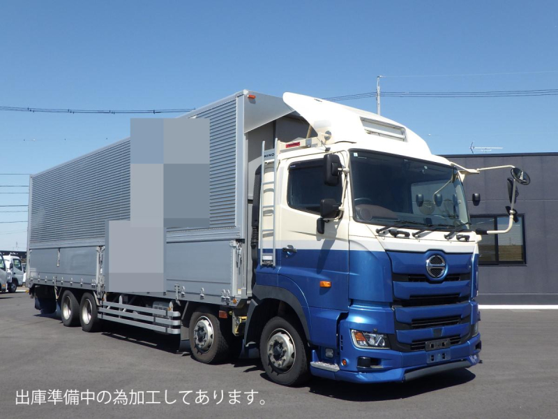 4軸低床 後輪エアサス 内高2,590|中古トラックの販売・買取・査定のアイナビ