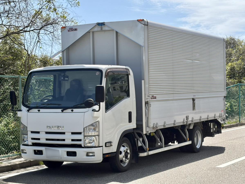 H28年式TPG-NPR85ANワイド超ロング跳ね上げゲート付ウイング|中古トラックの販売・買取・査定のアイナビ