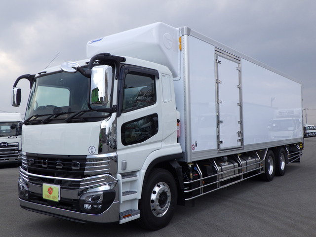 三菱2PG-FU85VZ冷凍車10t超サブエンジンジョロダーレール|中古トラックの販売・買取・査定のアイナビ