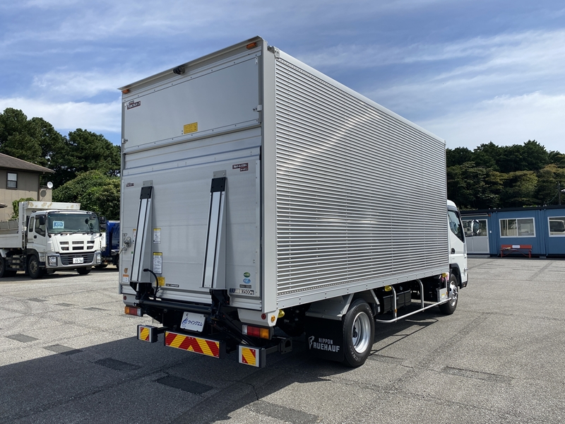 キャンター ワイド超ロング 高床 ラッシング2段 サイドドア 跳上ゲート付 積載3,500kg|中古トラックの販売・買取・査定のアイナビ