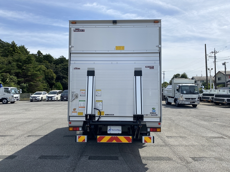 キャンター ワイド超ロング 高床 ラッシング2段 サイドドア 跳上ゲート付 積載3,500kg|中古トラックの販売・買取・査定のアイナビ