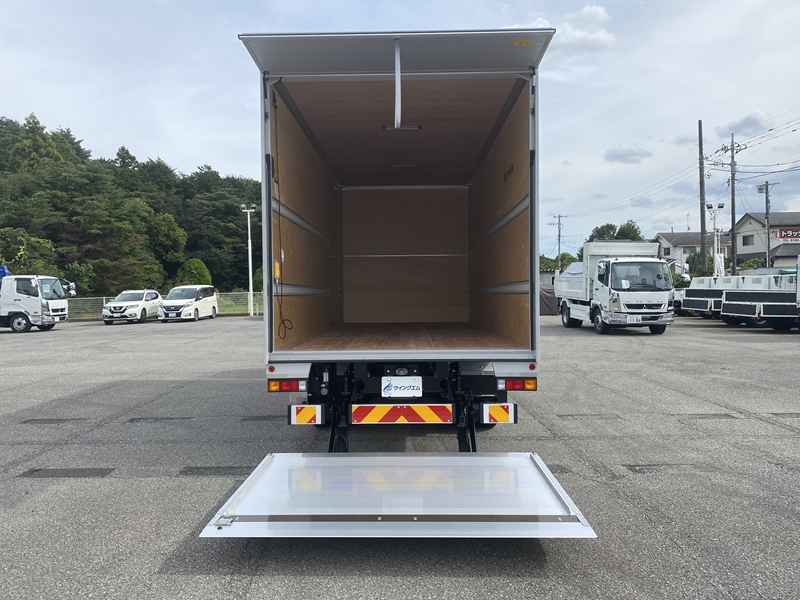 キャンター ワイド超ロング 高床 ラッシング2段 サイドドア 跳上ゲート付 積載3,500kg|中古トラックの販売・買取・査定のアイナビ