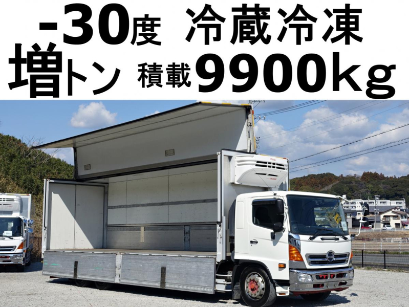 増トン積載9.9t-30度低温冷蔵冷凍ワイドウイングウィング|中古トラックの販売・買取・査定のアイナビ